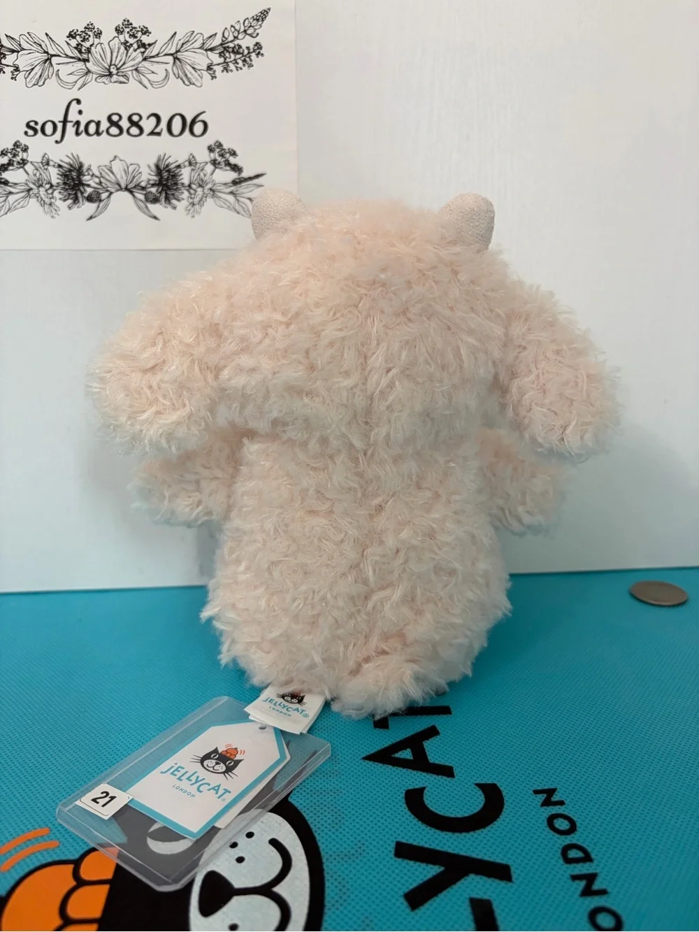 #021 Jellycat Little Goat - Authentic - NWT